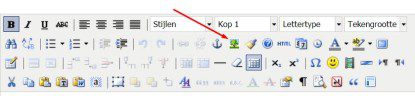afbeeldingen binnen CMS editor